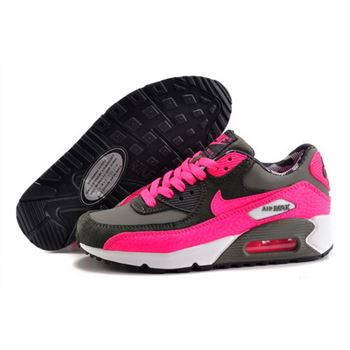 Nike Air Max 90 Womens Shoes Hot New Pink Gray White Reduced